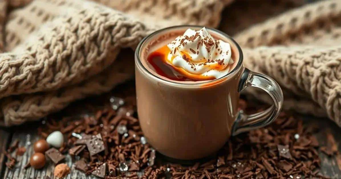 Chocolate Quente Sedução: Licor e Cremoso em Harmonia
