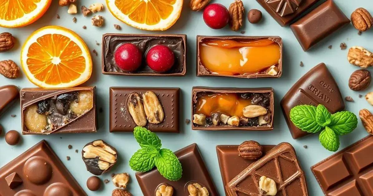 Combinações de Sabores para Bombons