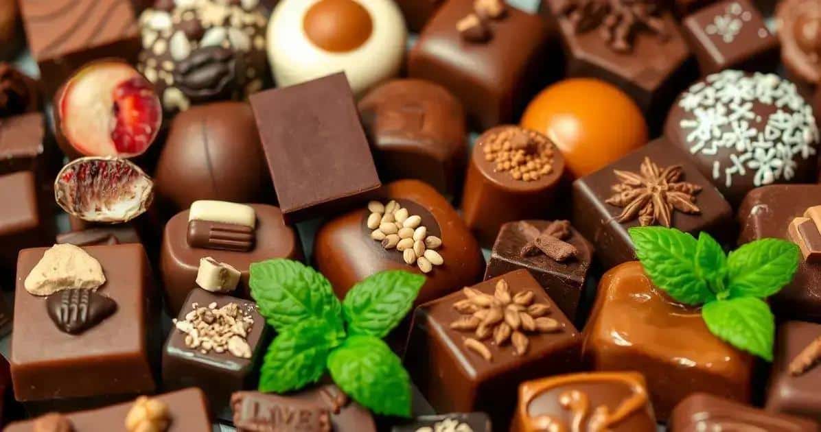 Combinações de Sabores para Lembrancinhas com Chocolate