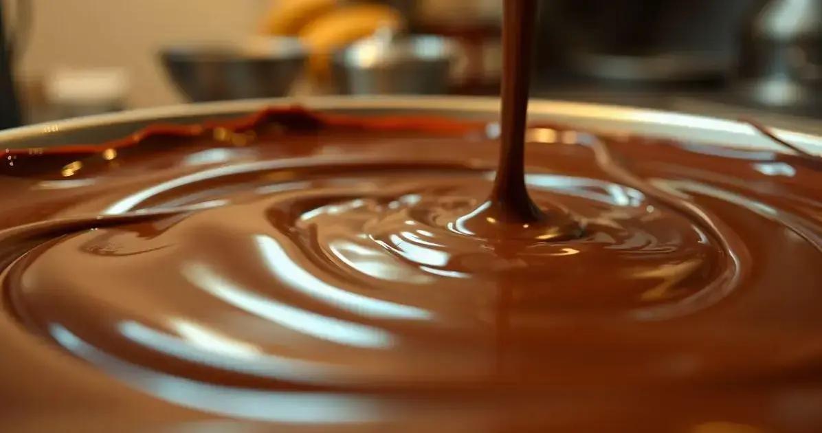 Como Derreter Chocolate sem Errar: Truque Infalível para Textura Perfeita