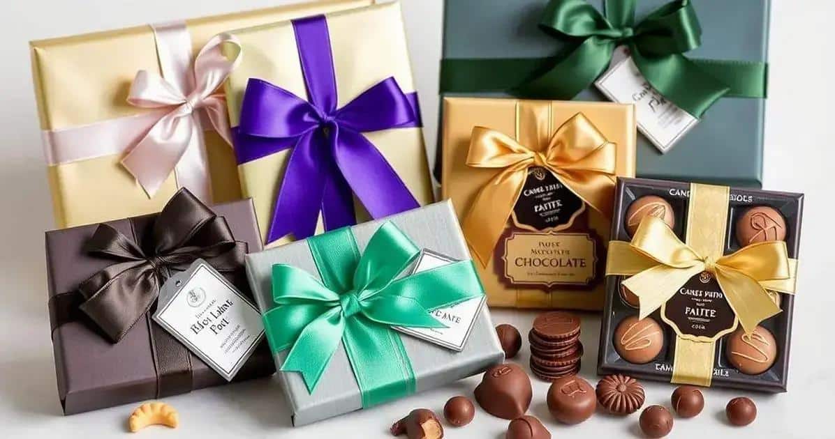 Como Embalar sua Lembrancinha de Chocolate