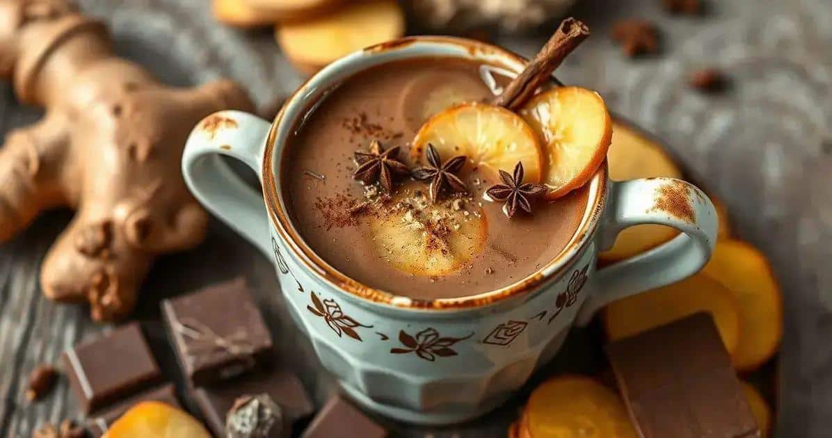 Como o Chocolate Combina com Gengibre