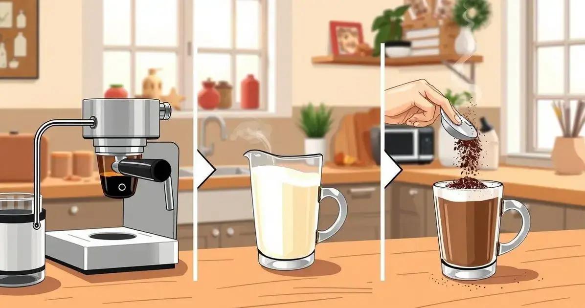 Como Preparar a Bebida de Chocolate com Café Expresso