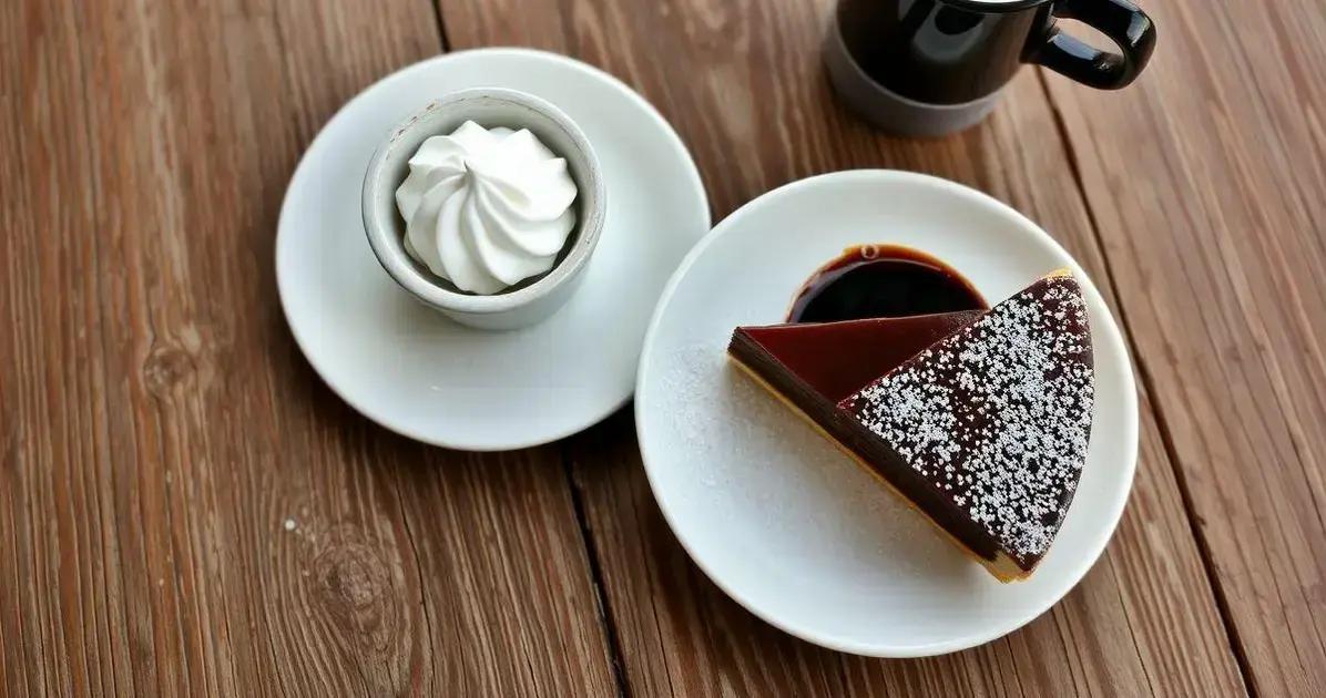 Como servir a Torta de Chocolate com pouco ingredientes