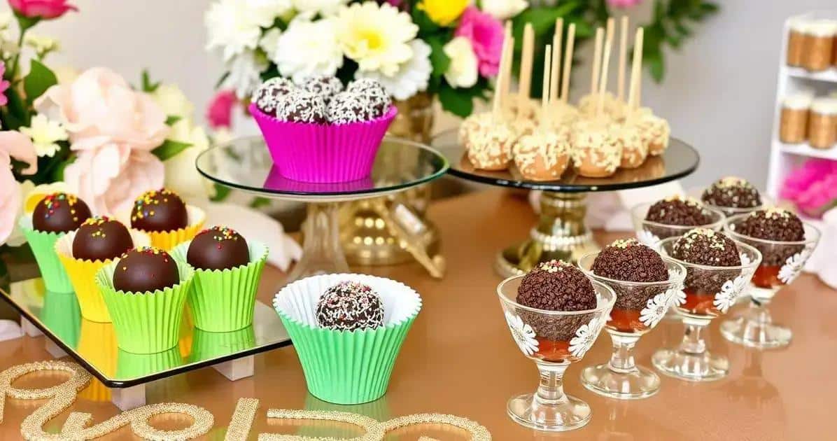 Como Servir o Brigadeiro Gourmet