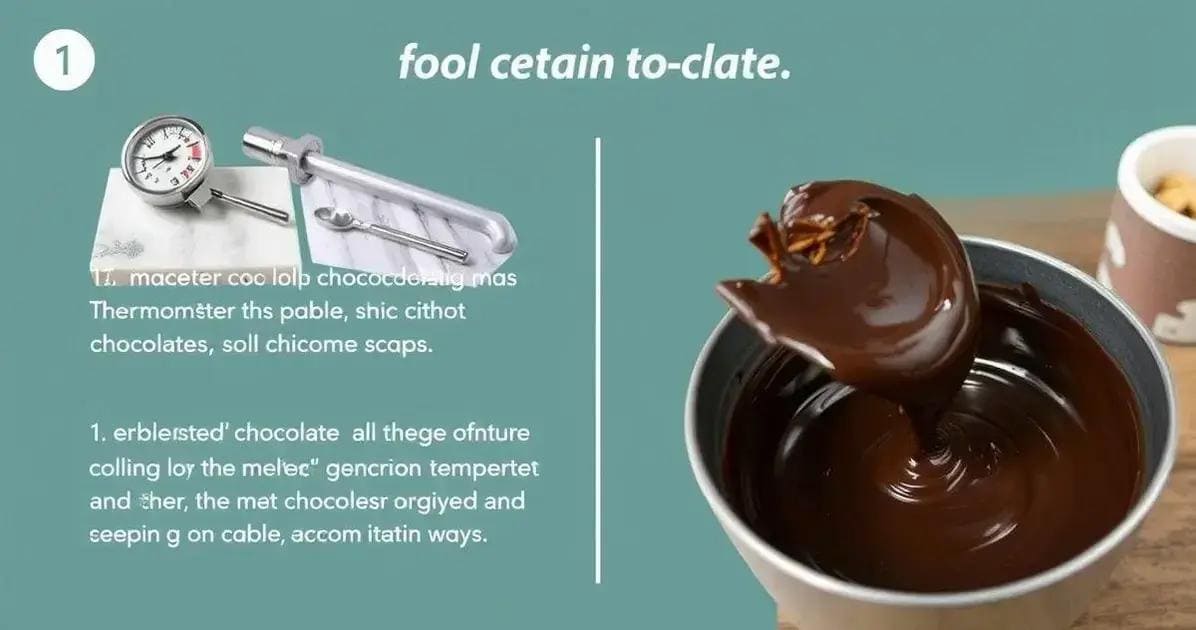 Como Temperar Chocolate de Forma Correta