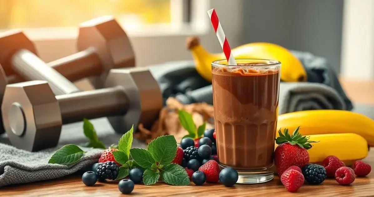 Como Usar o Shake de Chocolate após o Exercício