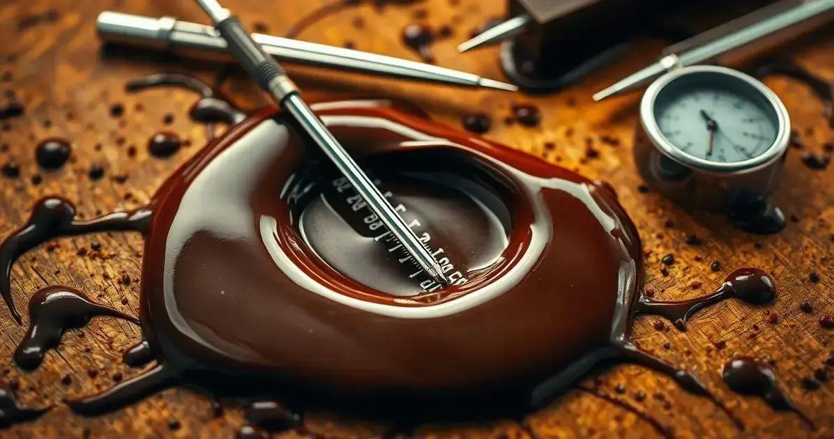 Como Verificar a Temperatura do Chocolate