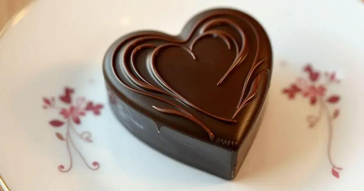 Coração de Chocolate Recheado: Um Presente que Diz Tudo sem Palavras