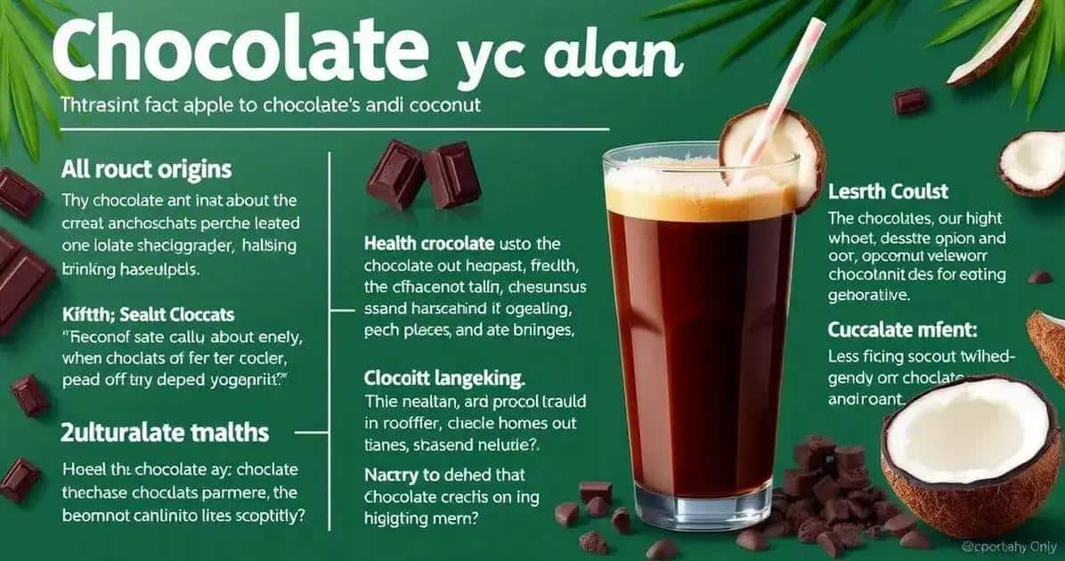 Curiosidades Sobre a Bebida com Chocolate e Coco