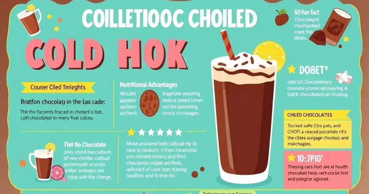 Curiosidades Sobre Bebida Gelada de Chocolate