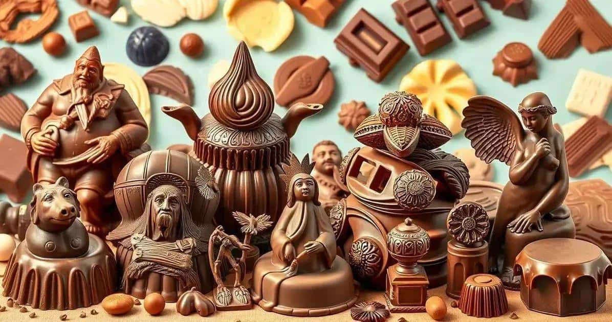 Curiosidades sobre chocolate decorado
