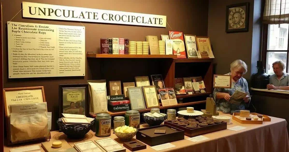 Curiosidades sobre chocolate durante o racionamento