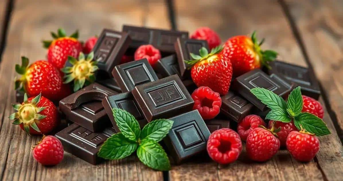 Curiosidades sobre Chocolate e Frutas Vermelhas