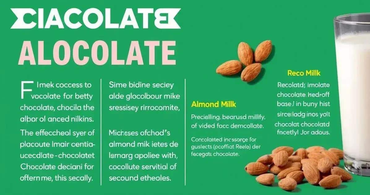 Curiosidades sobre Chocolate e Leite de Amêndoas
