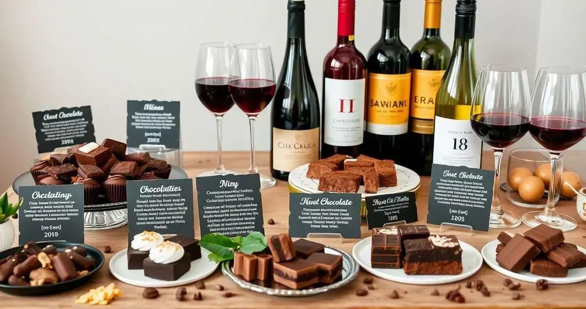 Curiosidades sobre Chocolate e Vinho