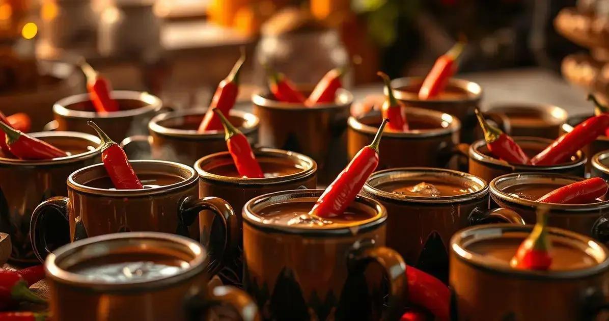 Curiosidades sobre Chocolate Quente com Pimenta