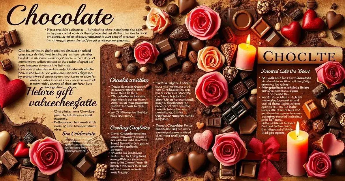 Curiosidades sobre Chocolates e Presentes