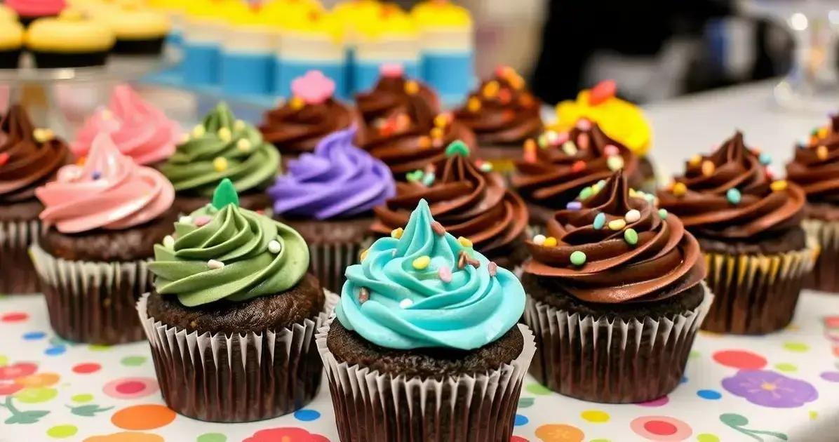 Curiosidades sobre cupcakes de chocolate