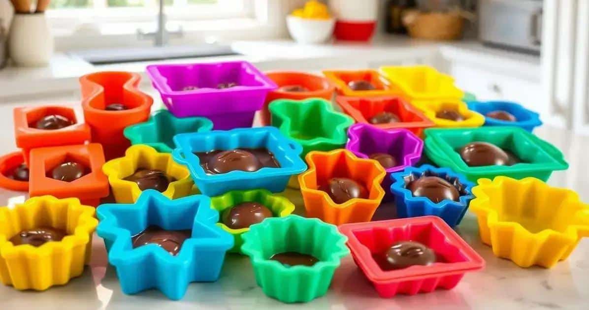 Curiosidades sobre formas de silicone para chocolate