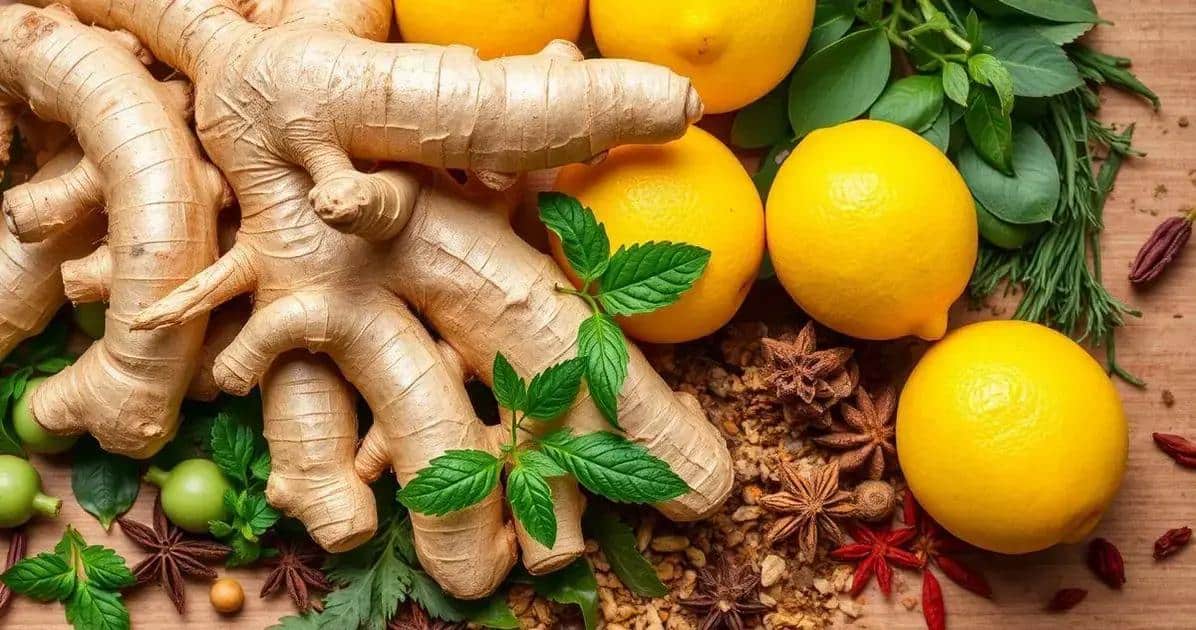 Curiosidades sobre Gengibre e Limão