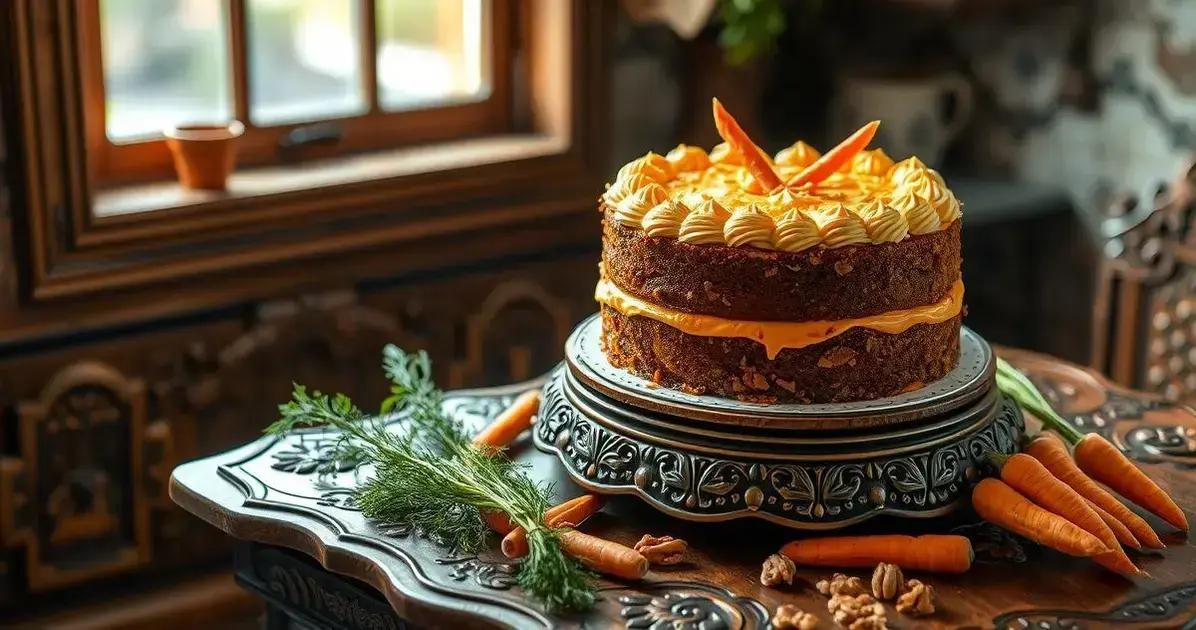 Curiosidades sobre o Bolo de Cenoura