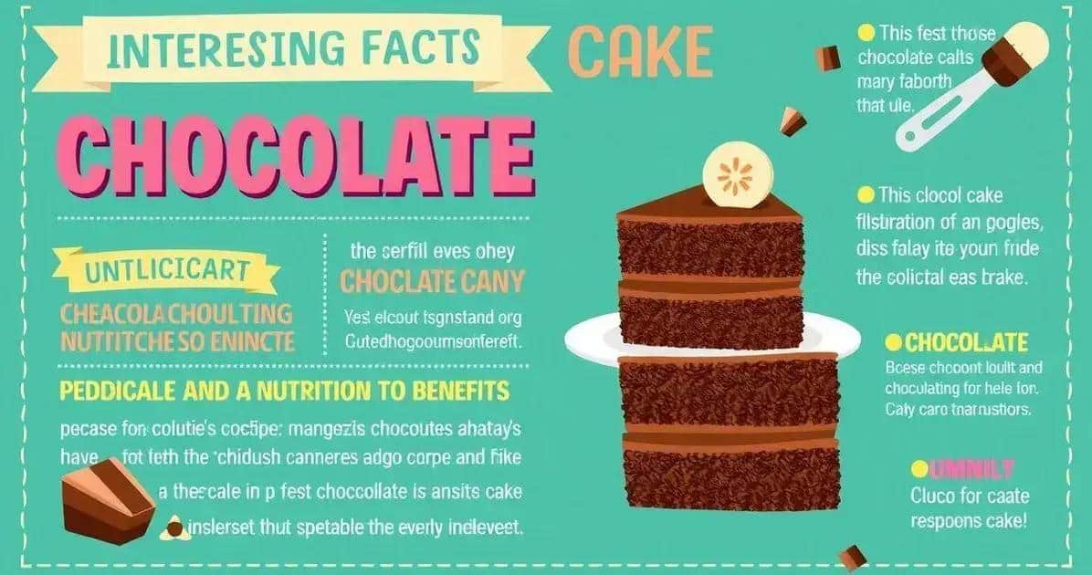 Curiosidades Sobre o Bolo de Chocolate
