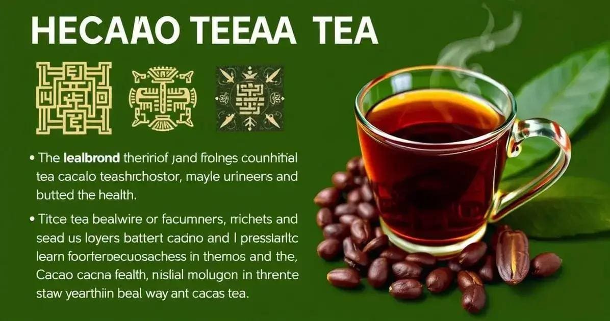 Curiosidades sobre o Chá com Cacau
