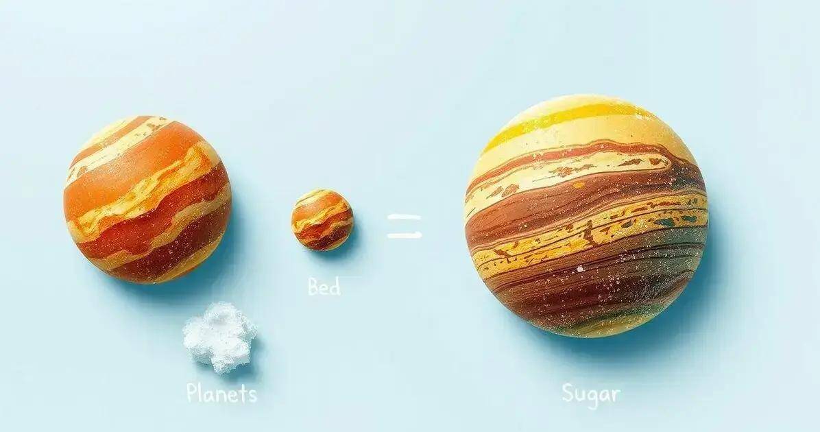Curiosidades sobre os Planetas e Açúcar
