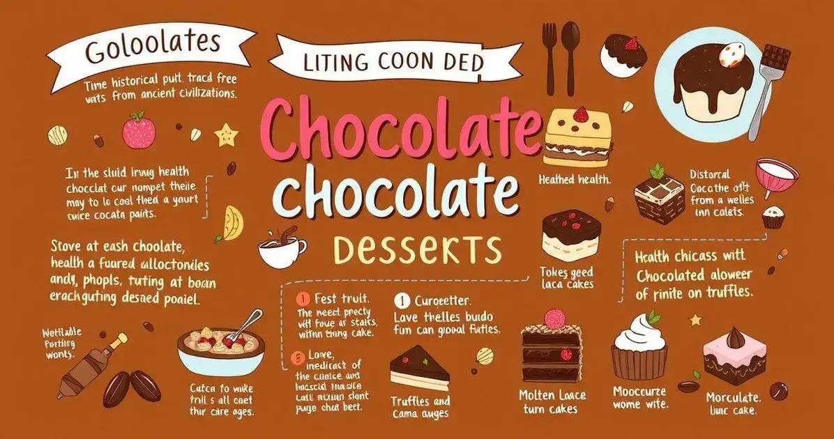 Curiosidades sobre Sobremesas de Chocolate