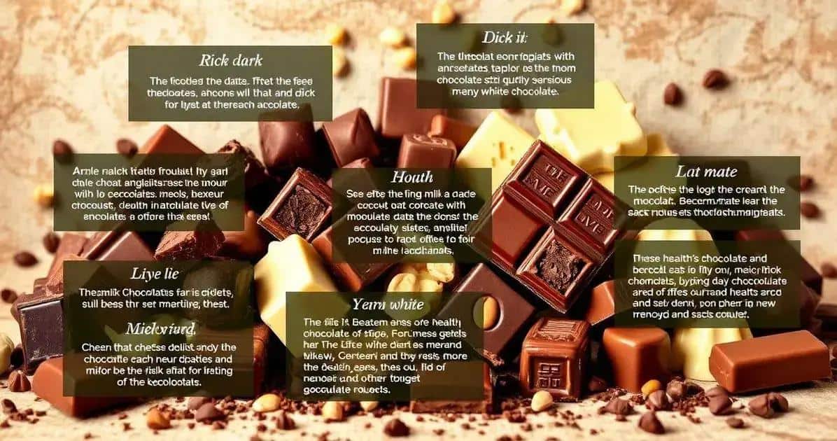 Curiosidades sobre tipos de chocolate e suas diferenças