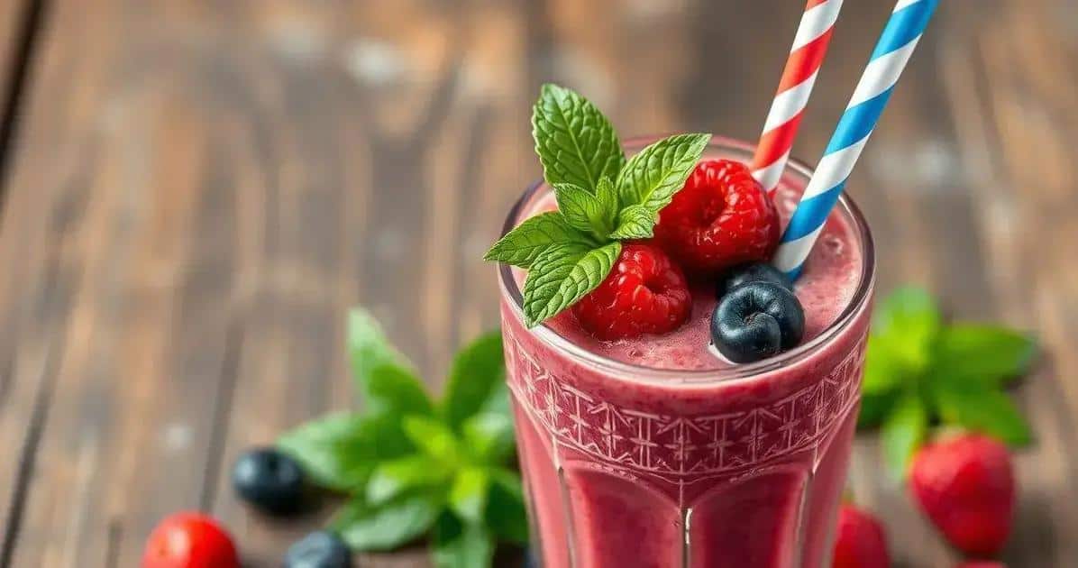 Decoração: Como Embelezar seu Smoothie