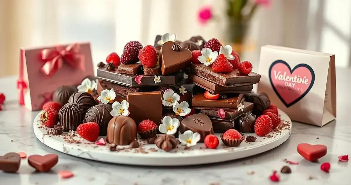 Desenhando a Apresentação do Chocolate