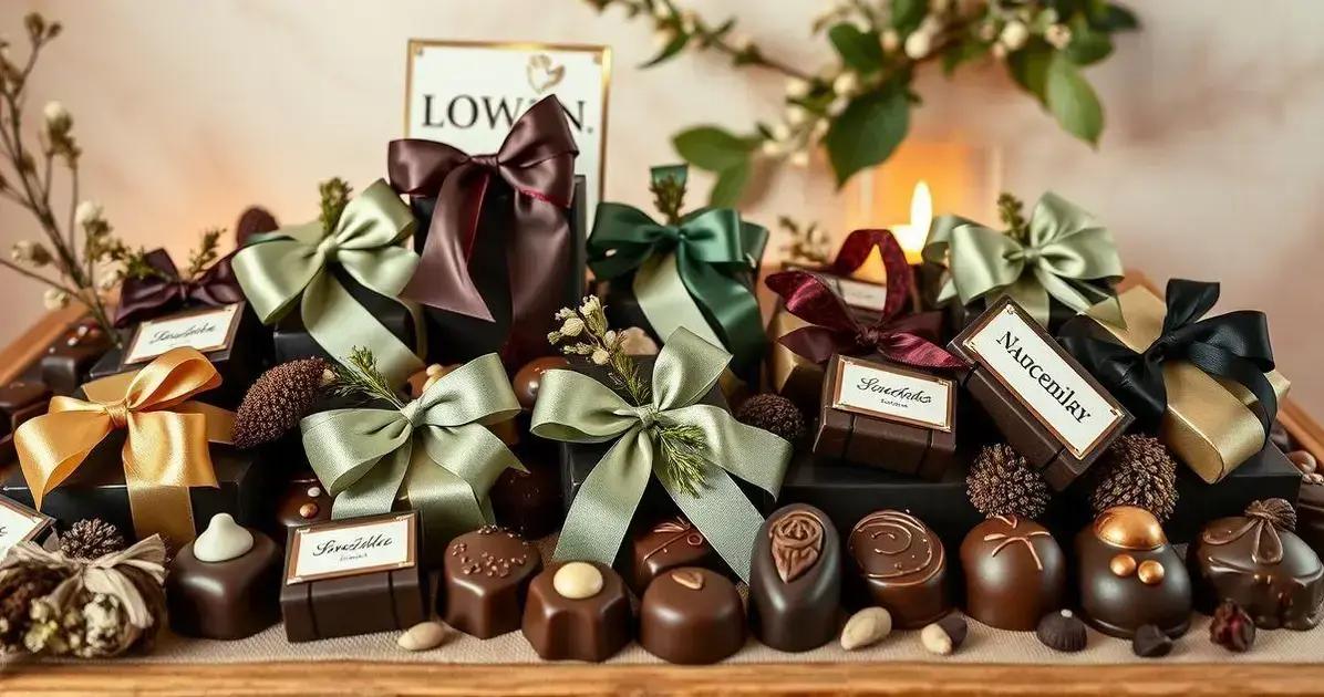 Dicas de Apresentação para Chocolates Embalados