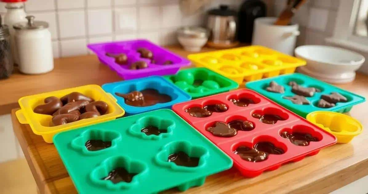 Dicas de Ouro para Trabalhar com Formas de Silicone e Chocolate