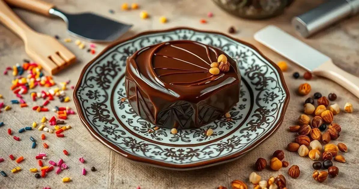 Dicas e truques para o melhor resultado na decoração de chocolate