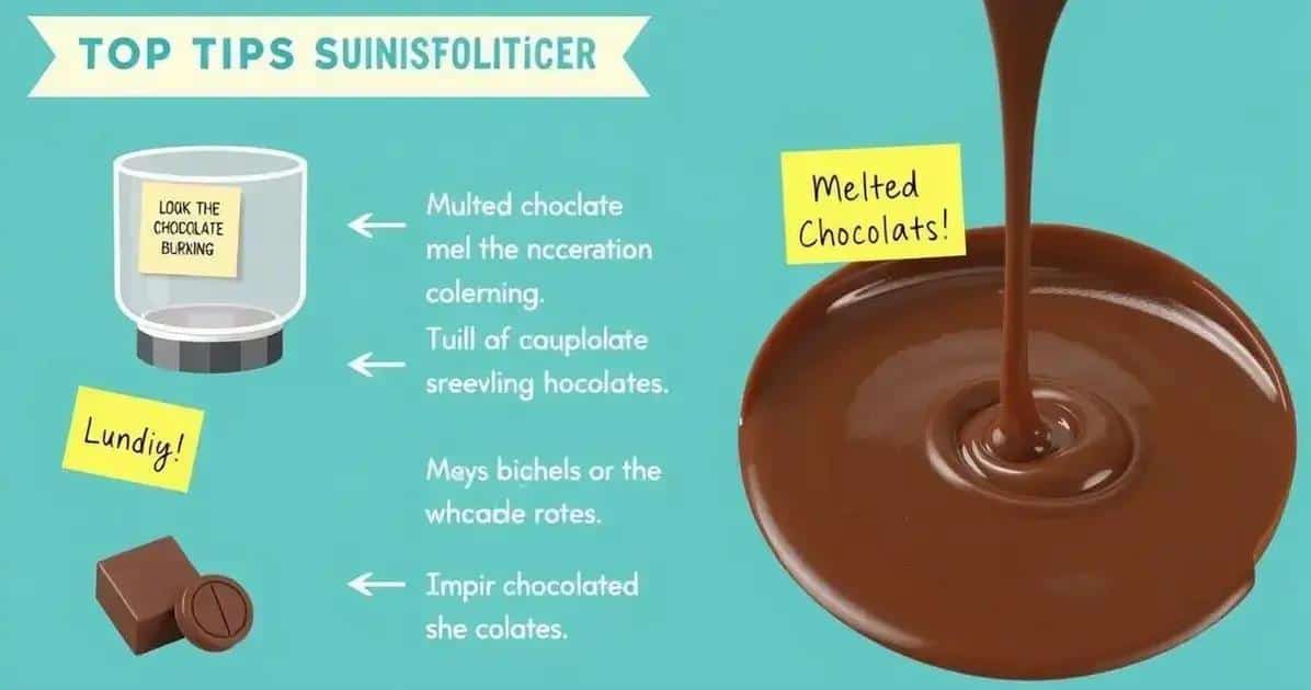 Dicas Especiais para Evitar que o Chocolate Queime