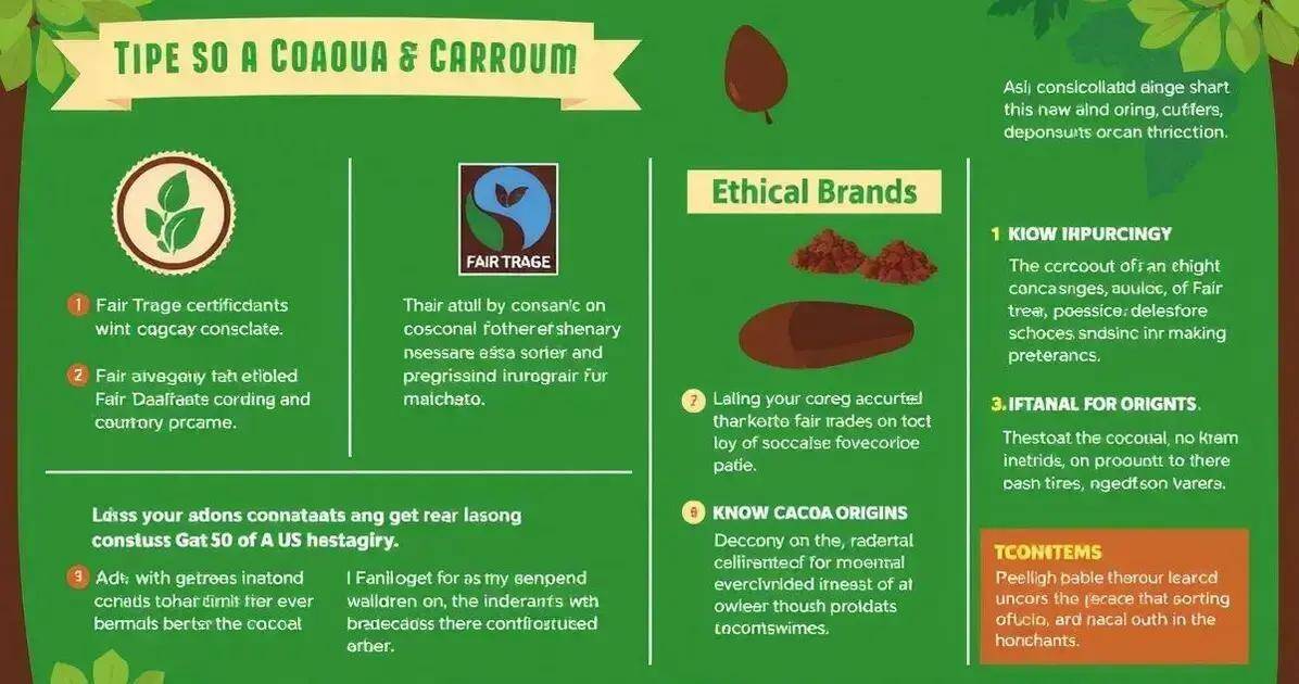 Dicas para Consumidores Conscientes sobre Cacau
