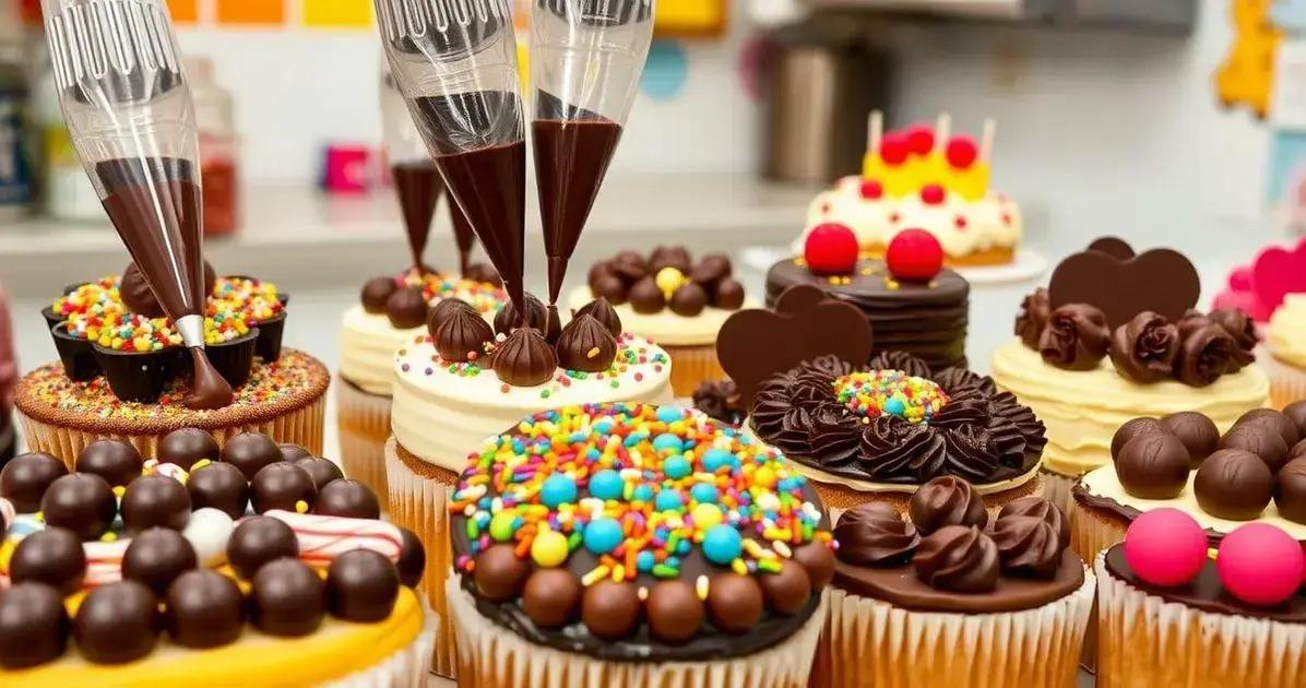 Dicas para Decorar Bolos com Chocolate Derretido