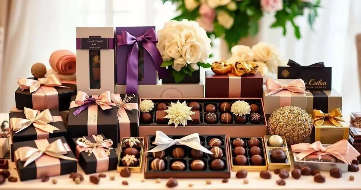 Dicas para Embalar Chocolates para Casamentos