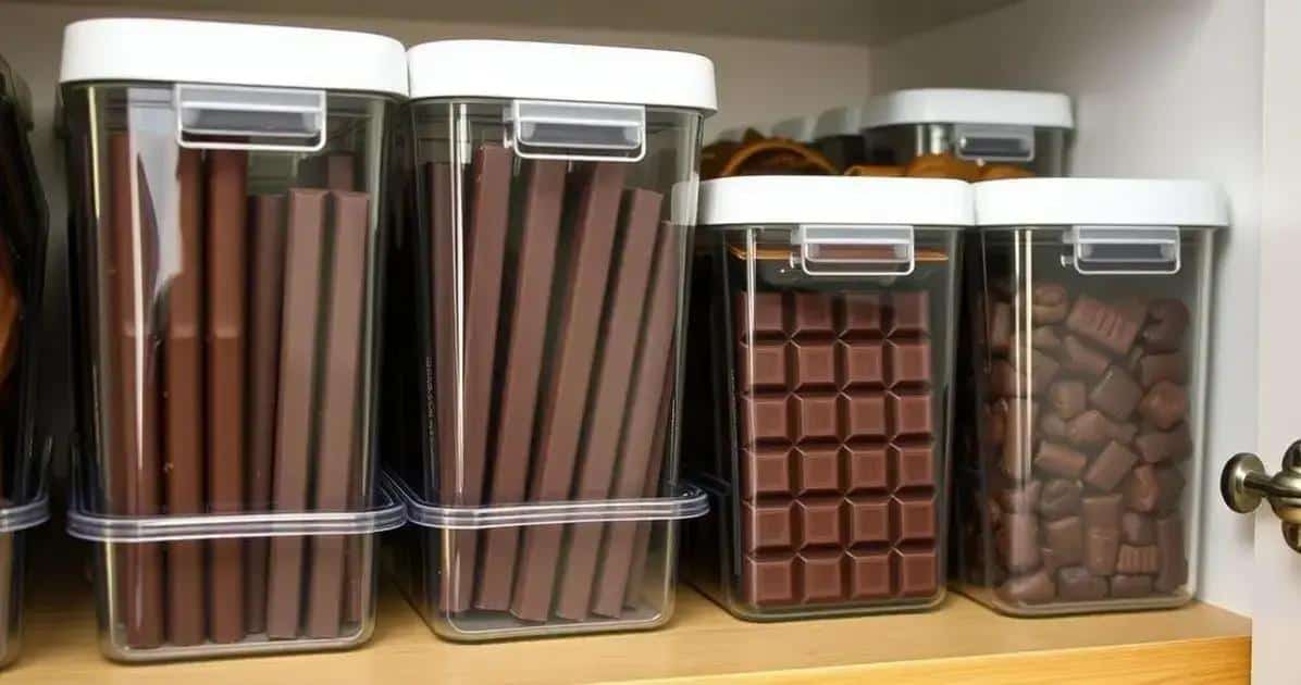 Dicas para Evitar o Esbranquiçamento do Chocolate