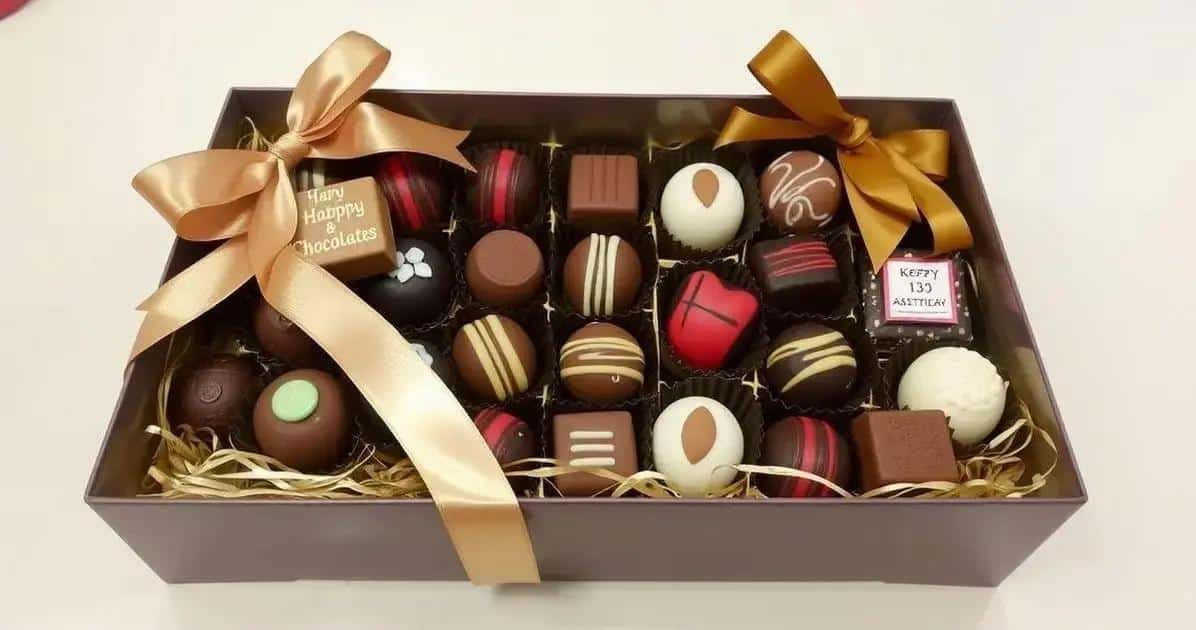 Dicas Para Montar a Caixa com Chocolates
