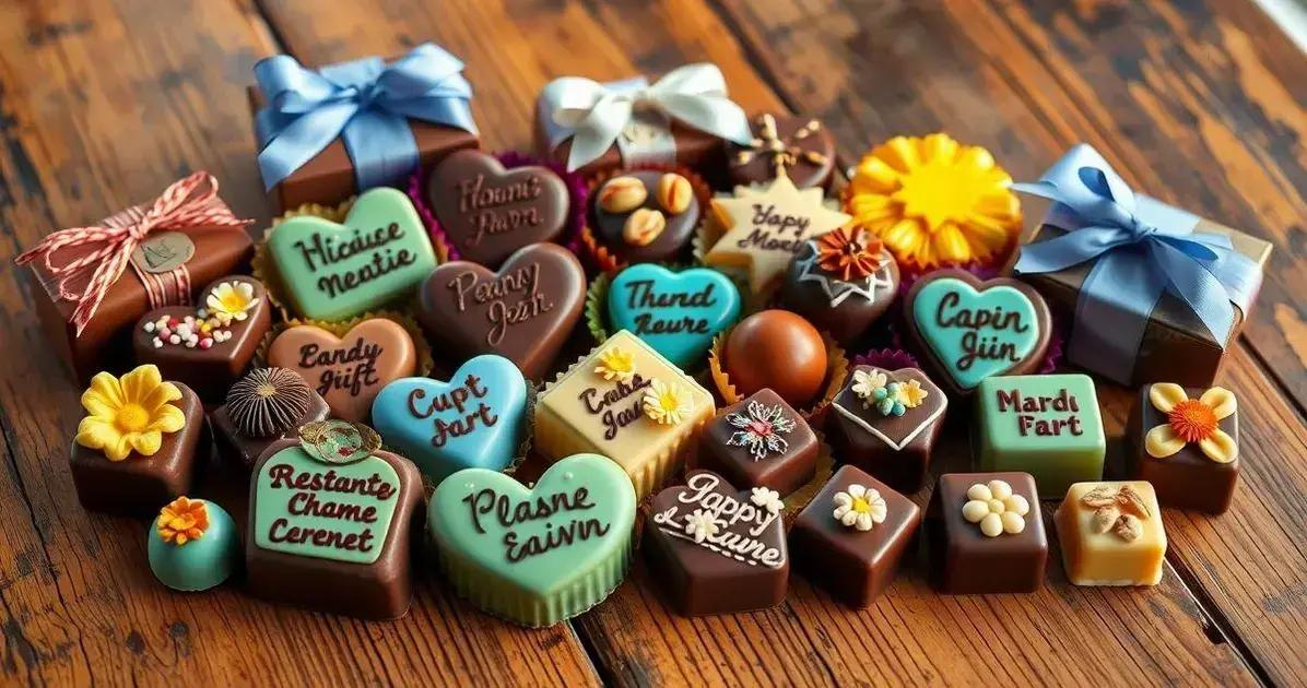 Dicas para Personalizar as Lembrancinhas de Chocolate