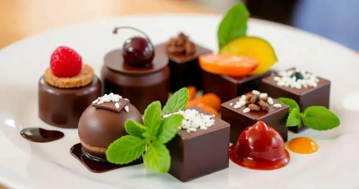 Dicas para servir suas sobremesas de chocolate
