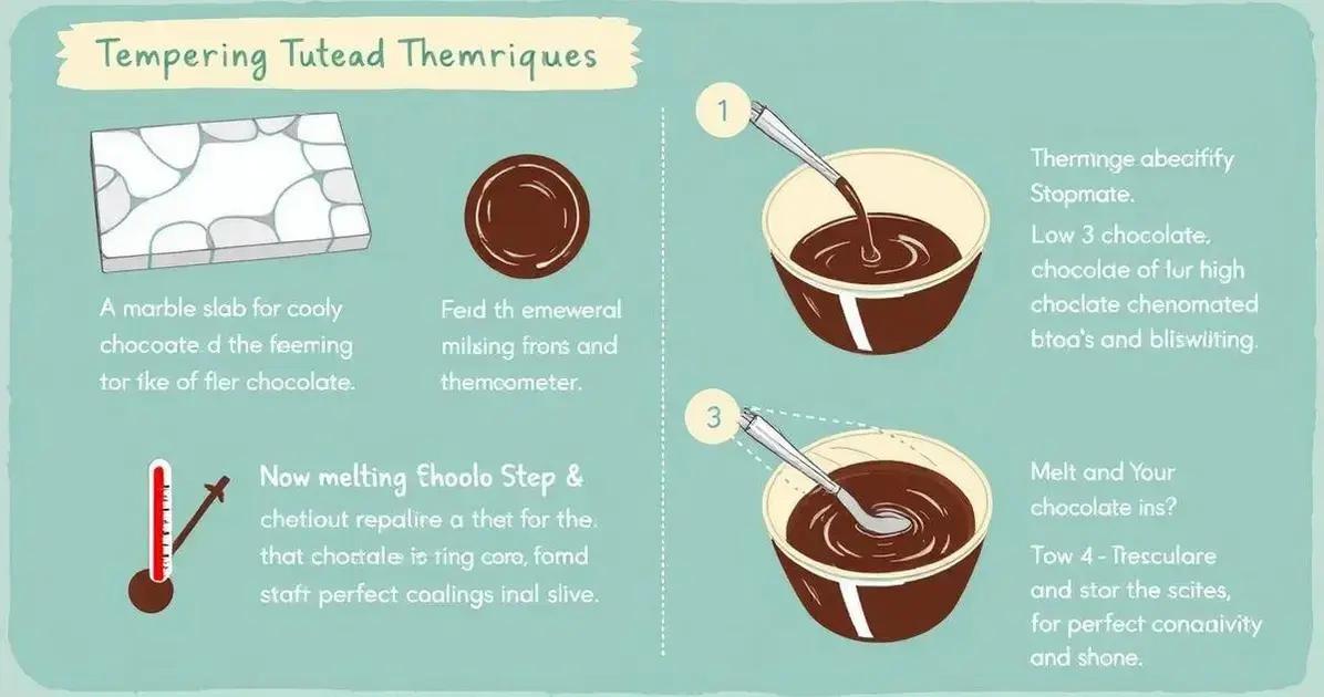 Dicas para Temperar Chocolate Eficazmente