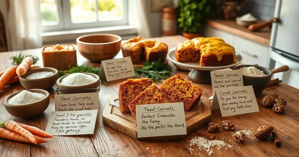 Dicas para um Bolo de Cenoura Perfeito