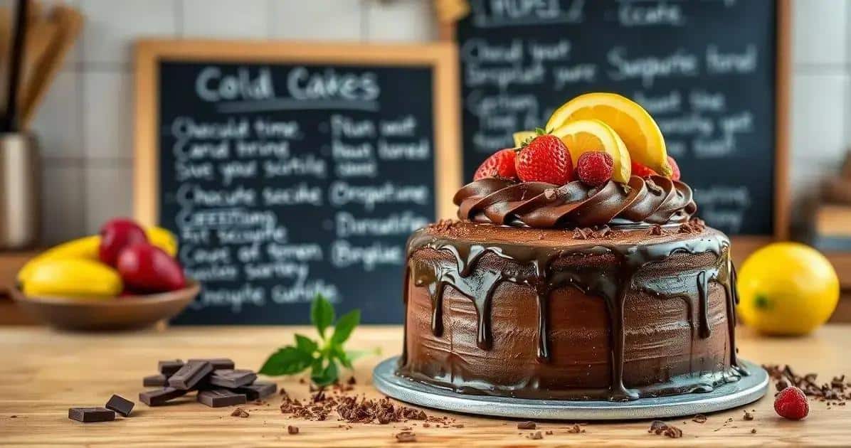 Dicas para um Bolo Perfeito