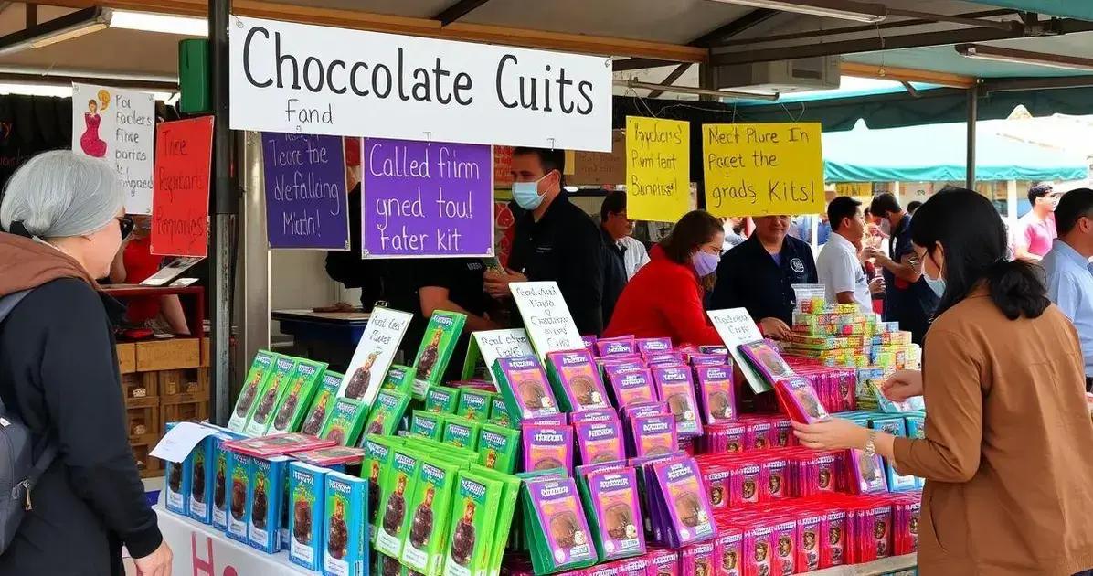 Dicas para vender seus kits de chocolate