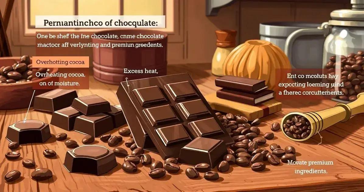 Erro comum ao fazer chocolate e como evitar