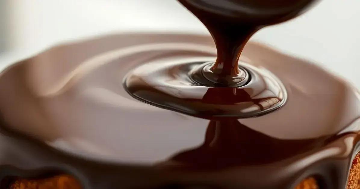 Ganache Brilhante: Receita e Truques para um Acabamento Profissional